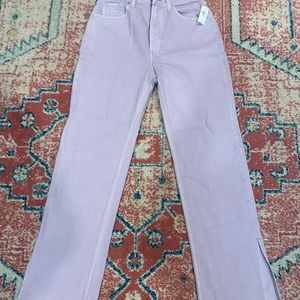 Size 27 purple Gap jeans